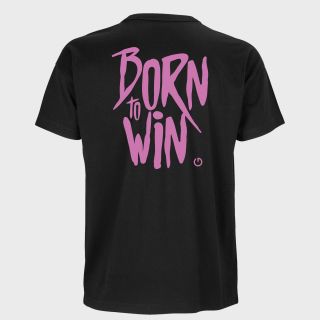T-shirt NOIR Oversized Born To Win