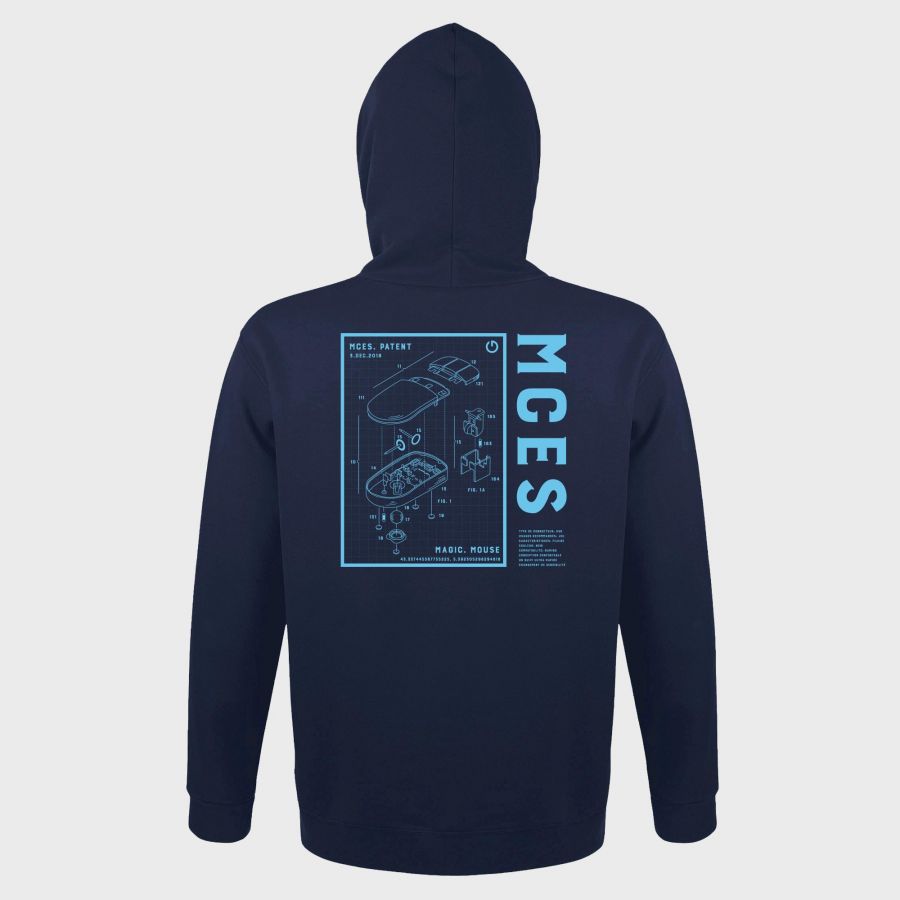 Sweat Capuche BLEU MARINE Magic Mousse