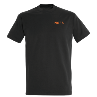 T-shirt GRIS ANTHRACITE Magic Mouse Print Orange